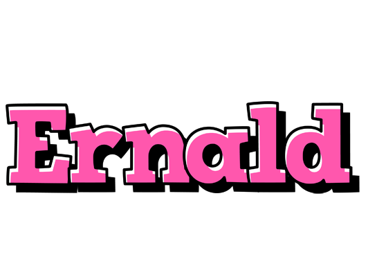 Ernald girlish logo