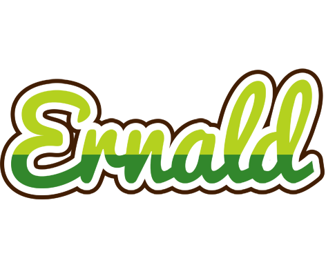 Ernald golfing logo