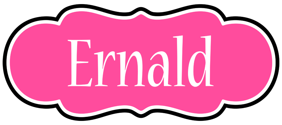 Ernald invitation logo