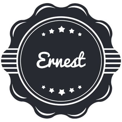 Ernest badge logo