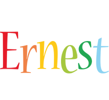 Ernest birthday logo