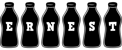 Ernest bottle logo