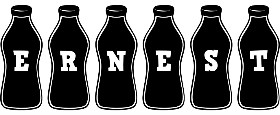 Ernest bottle logo