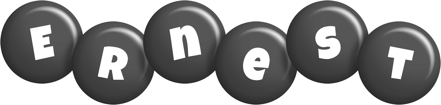 Ernest candy-black logo