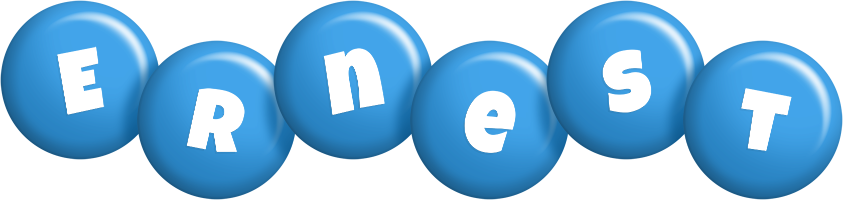 Ernest candy-blue logo