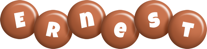 Ernest candy-brown logo