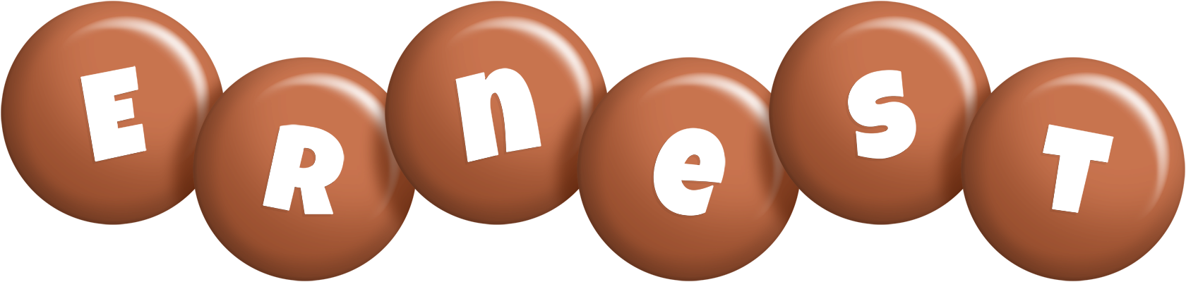 Ernest candy-brown logo