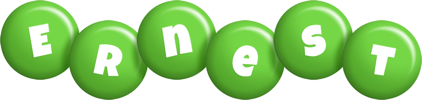 Ernest candy-green logo