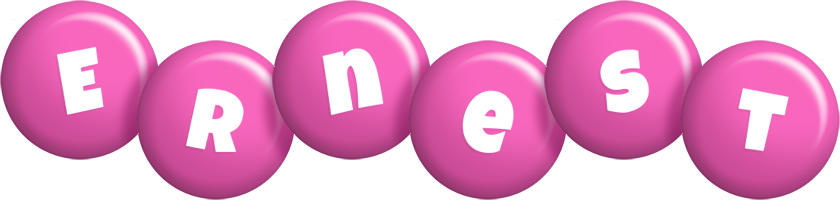 Ernest candy-pink logo