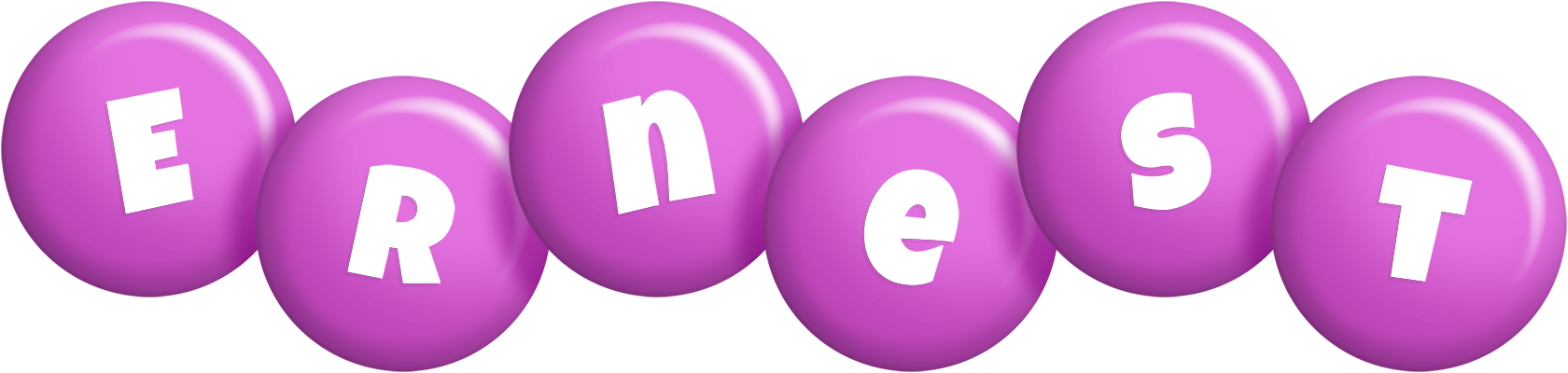 Ernest candy-purple logo