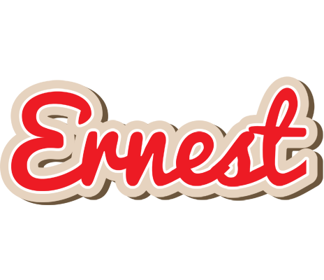 Ernest chocolate logo