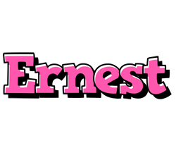 Ernest girlish logo