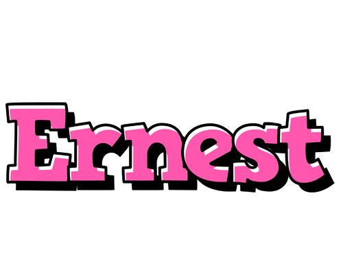 Ernest girlish logo