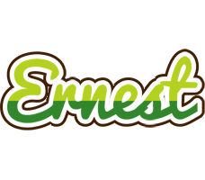 Ernest golfing logo