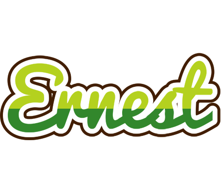 Ernest golfing logo