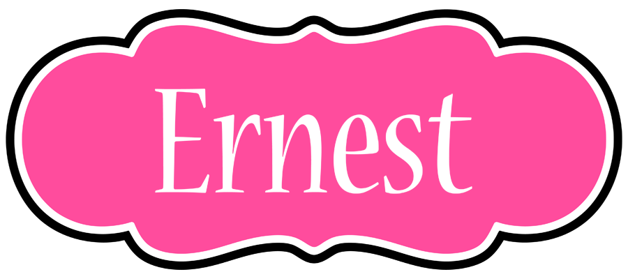 Ernest invitation logo
