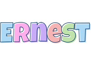 Ernest pastel logo