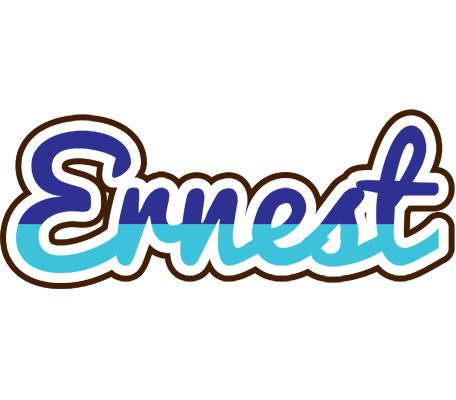 Ernest raining logo