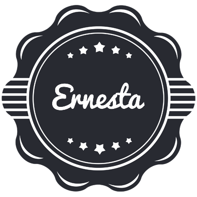 Ernesta badge logo