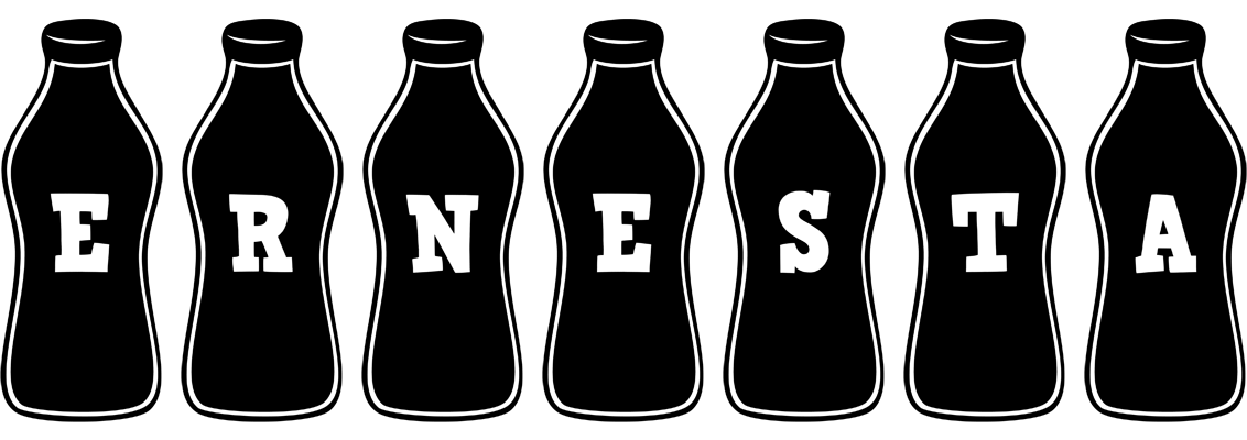 Ernesta bottle logo