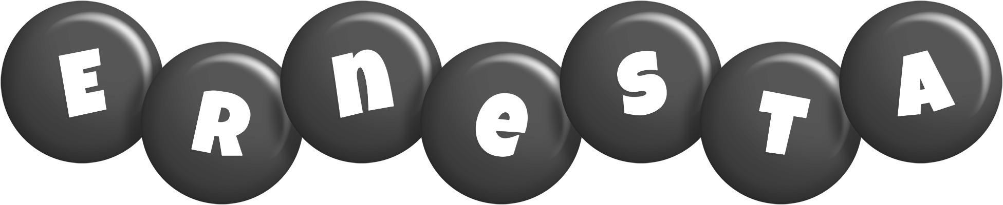Ernesta candy-black logo