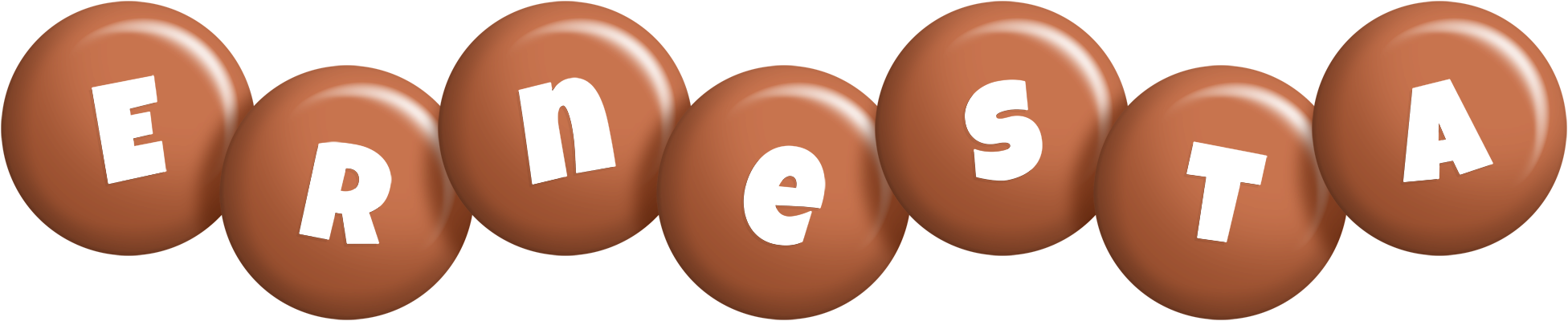 Ernesta candy-brown logo