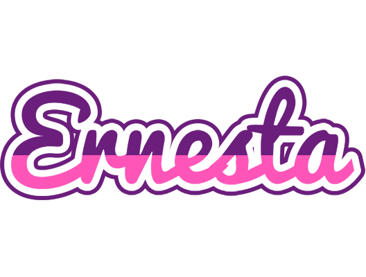 Ernesta cheerful logo