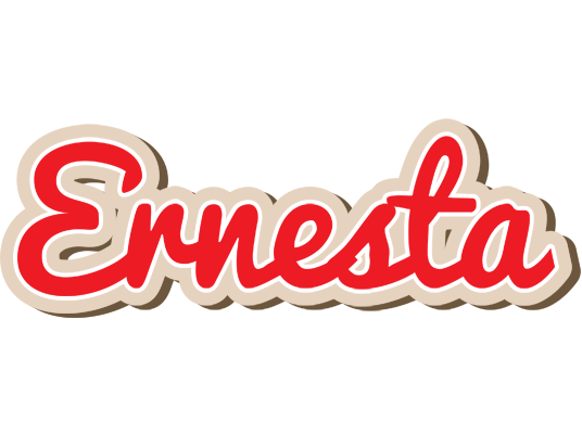 Ernesta chocolate logo