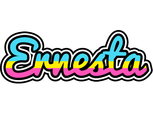 Ernesta circus logo
