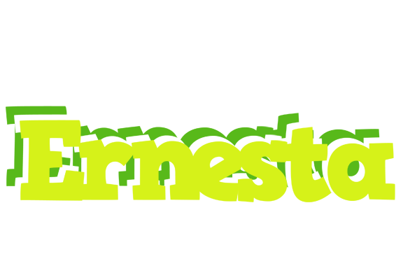 Ernesta citrus logo