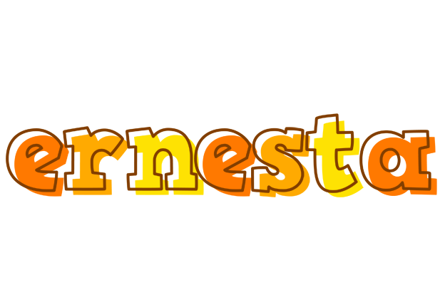 Ernesta desert logo