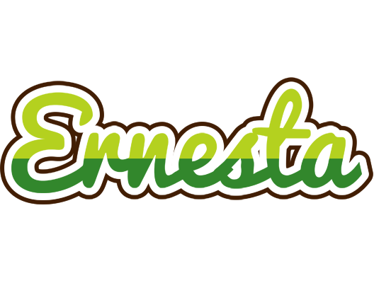 Ernesta golfing logo
