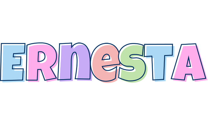 Ernesta pastel logo