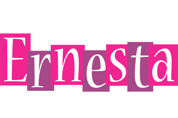 Ernesta whine logo