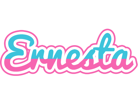 Ernesta woman logo