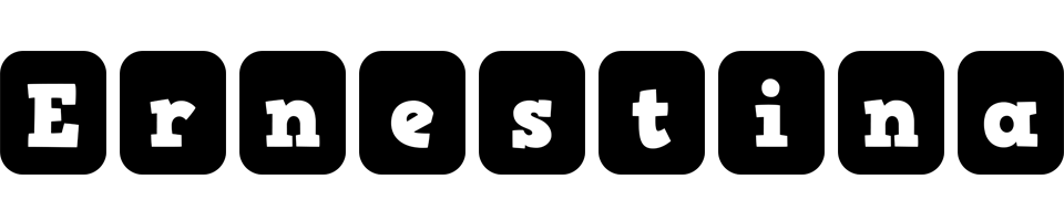 Ernestina box logo