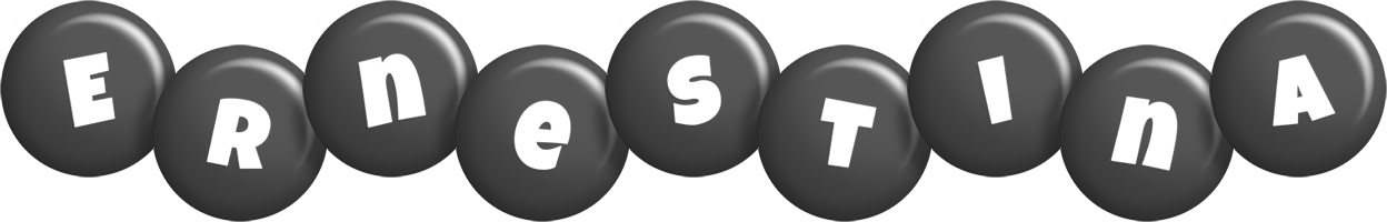 Ernestina candy-black logo