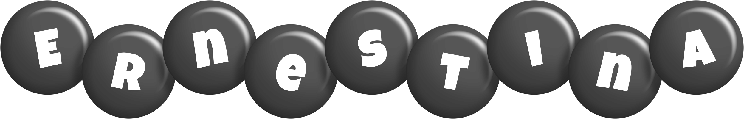 Ernestina candy-black logo