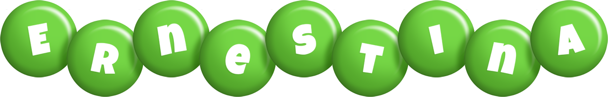 Ernestina candy-green logo