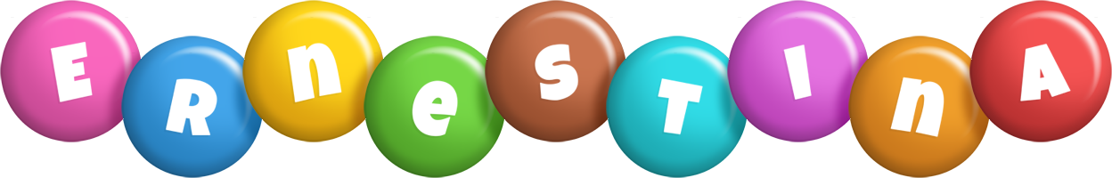 Ernestina candy logo
