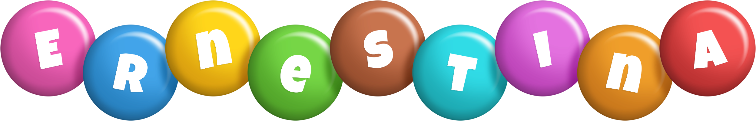 Ernestina candy logo