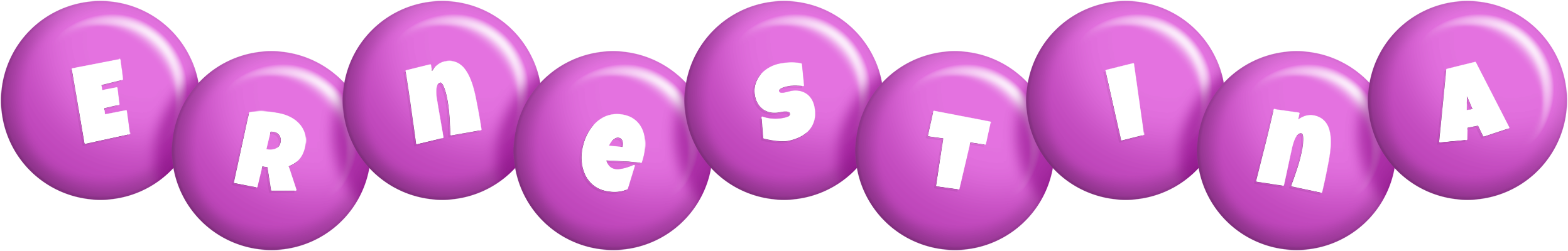 Ernestina candy-purple logo