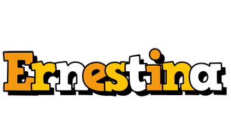 Ernestina cartoon logo