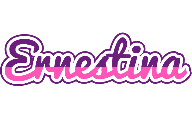 Ernestina cheerful logo