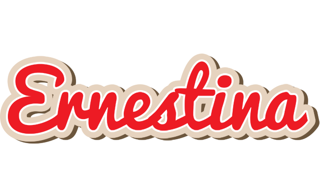 Ernestina chocolate logo