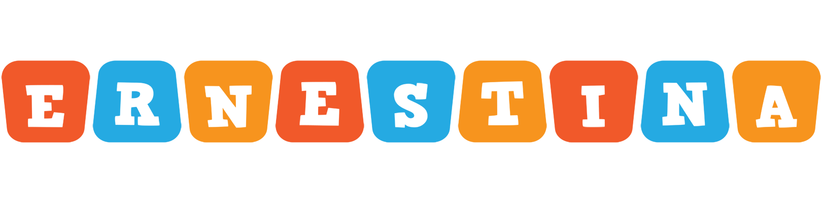 Ernestina comics logo