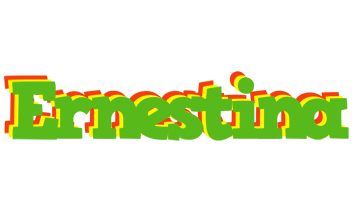 Ernestina crocodile logo