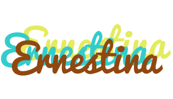 Ernestina cupcake logo