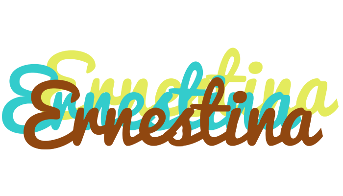 Ernestina cupcake logo
