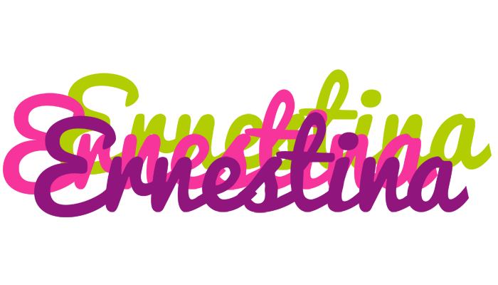 Ernestina flowers logo